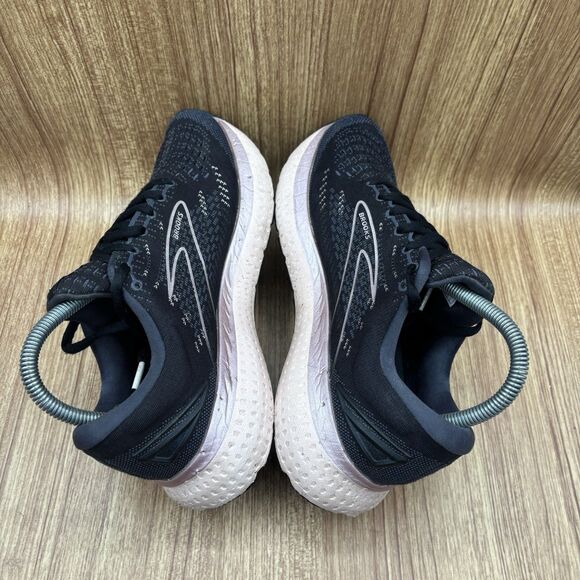 Brooks Glycerin GTS 19 Black Ombré Metallic Women’s Size 8.5 B Sneakers READ - Picture 5 of 8